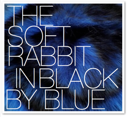 THE SOFT RABBIT IN BLUE BY BLACK