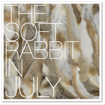 THE SOFT RABBIT IN JULY