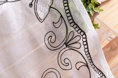 "LACE BUTTERFLY" IN WHITE DOVE