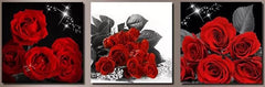 "RED BOUQUETS FROM A DIFFERENT PLACE"
