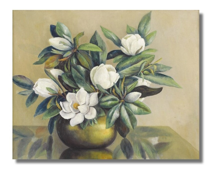 "CAME HOME WITH MAGNOLIA FLOWERS"