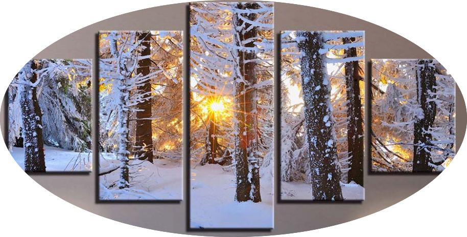 "WARM LIGHT & WHITE SNOW"